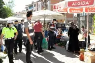 Sungurlu'da korona virüs denetimi Sungurlu'da korona virüs denetimi