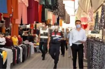 Sungurlu'da korona virüs denetimi Sungurlu'da korona virüs denetimi