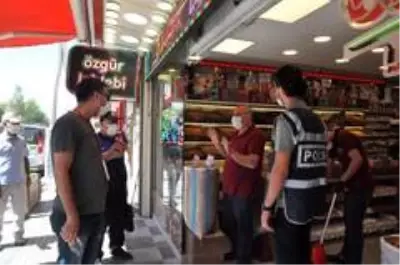 Sungurlu'da korona virüs denetimi Sungurlu'da korona virüs denetimi