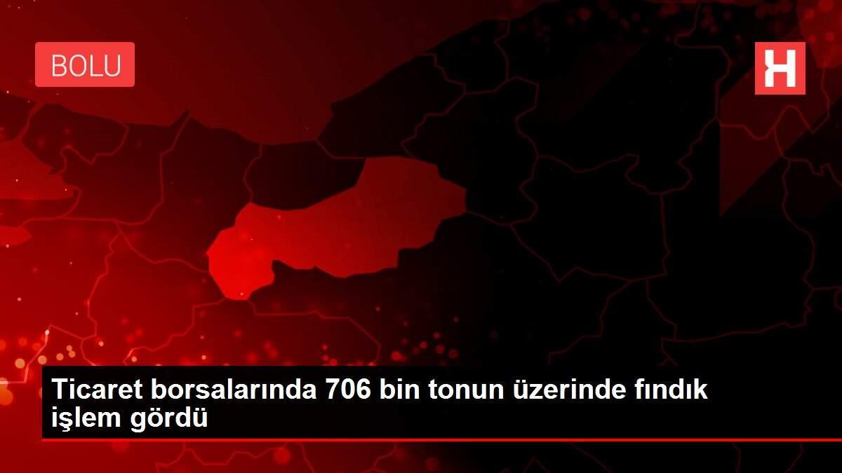 Ticaret borsalarında 706 bin tonun üzerinde fındık işlem gördü Ticaret borsalarında 706 bin tonun üzerinde fındık işlem gördü