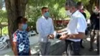 Tunceli'de koronavirüs denetimi Tunceli'de koronavirüs denetimi
