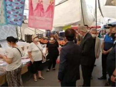 Son dakika haberleri: Tuzla'da semt pazarında korona virüs denetimi Son dakika haberleri: Tuzla'da semt pazarında korona virüs denetimi