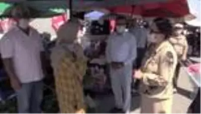 Uşak'ta Kovid-19 tedbirleri denetimi Uşak'ta Kovid-19 tedbirleri denetimi