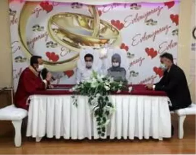 Vali Uçar nikah şahidi oldu Vali Uçar nikah şahidi oldu