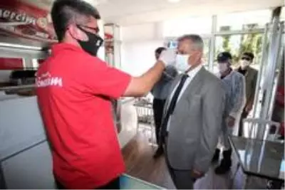 Vali Vekili Dağ, korona virüs denetimlerine katıldı Vali Vekili Dağ, korona virüs denetimlerine katıldı