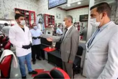 Vali Vekili Dağ, korona virüs denetimlerine katıldı Vali Vekili Dağ, korona virüs denetimlerine katıldı