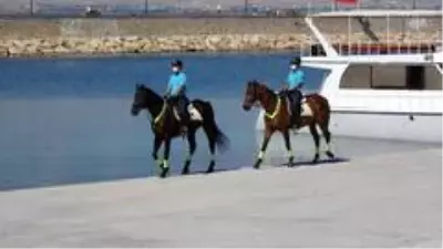 Van Gölü sahilleri atlı birliklere emanet Van Gölü sahilleri atlı birliklere emanet