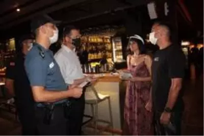 Alanya'da aralıksız maske, sosyal mesafe ve hijyen denetimi Alanya'da aralıksız maske, sosyal mesafe ve hijyen denetimi