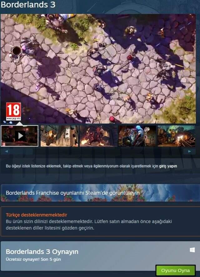 Borderlands 2 Steam üzerinde ücretsiz oldu, Yeni ücretsiz oyun, bedava oyun Borderlands 2 Steam üzerinde ücretsiz oldu, Yeni ücretsiz oyun, bedava oyun