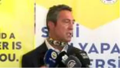 Fenerbahçe Kulübü Başkanı Ali Koç: 'Döviz borcumuzu bile TL'ye çevirmemize imkan tanınmıyor' Fenerbahçe Kulübü Başkanı Ali Koç: 'Döviz borcumuzu bile TL'ye çevirmemize imkan tanınmıyor'