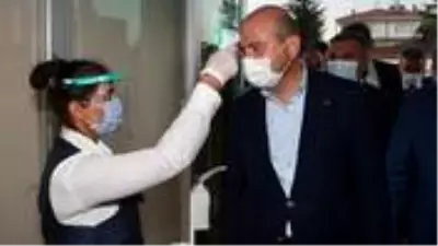 İçişleri Bakanı Soylu denetime katıldı, 'örnek düğün' detayına dikkat çekti İçişleri Bakanı Soylu denetime katıldı, 'örnek düğün' detayına dikkat çekti