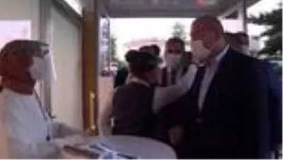 İçişleri Bakanı Soylu denetime katıldı, 'örnek düğün' detayına dikkat çekti İçişleri Bakanı Soylu denetime katıldı, 'örnek düğün' detayına dikkat çekti