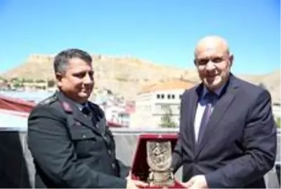 İl Jandarma Komutanı Albay Bilgiç için veda yemeği düzenlendi