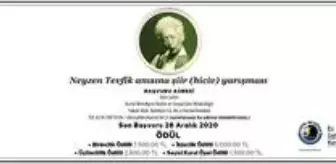 Müjdat Gezen: Kartal Belediyesi, Neyzen Tevfik Şiir (Hiciv) Yarışması'nın ilkini düzenliyor Müjdat Gezen: Kartal Belediyesi, Neyzen Tevfik Şiir (Hiciv) Yarışması'nın ilkini düzenliyor