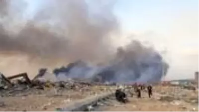 Lübnan'daki patlamanın en net görüntüleri yayınlandı Lübnan'daki patlamanın en net görüntüleri yayınlandı