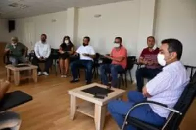 Söke ABGC'den Kaymakam Soner Zeybek'e Ziyaret Söke ABGC'den Kaymakam Soner Zeybek'e Ziyaret