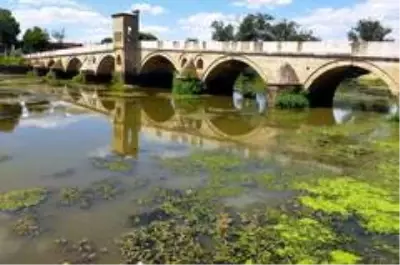 Tunca Nehri'nde kuraklık alarmı Tunca Nehri'nde kuraklık alarmı