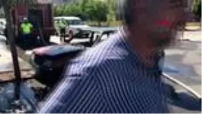Son dakika haber | 17 yıllık otomobili saniyeler içinde kül oldu Son dakika haber | 17 yıllık otomobili saniyeler içinde kül oldu