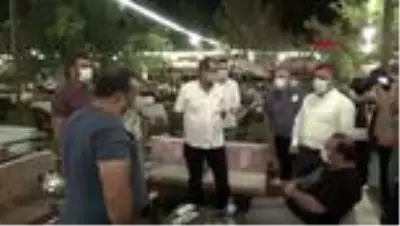 Aksaray'da maskesiz sokağa çıkma yasağı başladı Aksaray'da maskesiz sokağa çıkma yasağı başladı
