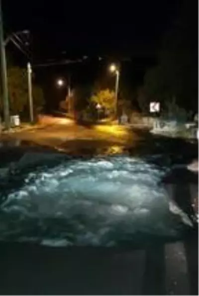 Bodrum Da Yine Su Borusu Hatti Patladi Haberler