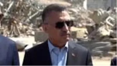Cumhurbaşkanı Yardımcısı Oktay patlama alanında açıklama yaptı (3) Cumhurbaşkanı Yardımcısı Oktay patlama alanında açıklama yaptı (3)