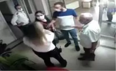 Hastanede kadın güvenlik görevlisine yumruklu saldırı Hastanede kadın güvenlik görevlisine yumruklu saldırı