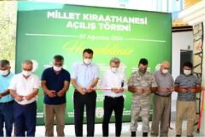 Kaş'ta millet kıraathanesi açıldı Kaş'ta millet kıraathanesi açıldı