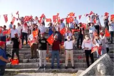 Kremna Antik Kenti'nde 2 bin yıl sonra meclis toplandı Kremna Antik Kenti'nde 2 bin yıl sonra meclis toplandı