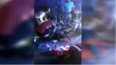 Tunceli'de motosiklet kazası: 2 yaralı - Video