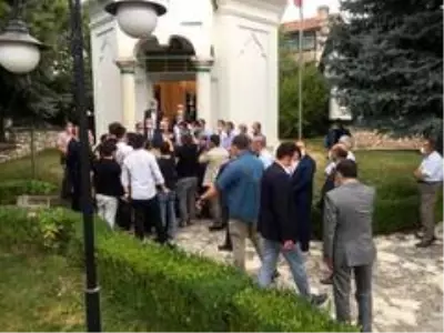Ulaştırma ve Altyapı Bakanı Karaismailoğlu, Hayme Ana'nın türbesini ziyaret etti Ulaştırma ve Altyapı Bakanı Karaismailoğlu, Hayme Ana'nın türbesini ziyaret etti