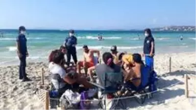 Ürküten görüntülerin ardından Çeşme'de tedbirler artırıldı Ürküten görüntülerin ardından Çeşme'de tedbirler artırıldı