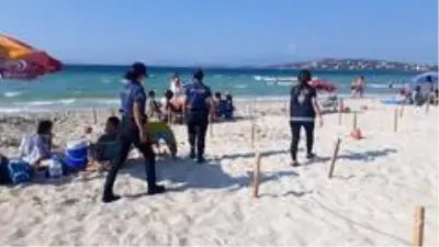 Ürküten görüntülerin ardından Çeşme'de tedbirler artırıldı Ürküten görüntülerin ardından Çeşme'de tedbirler artırıldı