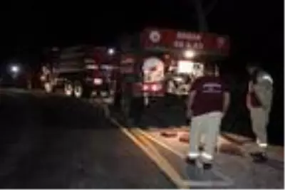 Zeytinlik alanda çıkan yangın ormana sıçradı (3) Zeytinlik alanda çıkan yangın ormana sıçradı (3)