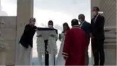 Son dakika haberi | 13 asır sonra antik kentte ilk nikah kıyıldı Son dakika haberi | 13 asır sonra antik kentte ilk nikah kıyıldı