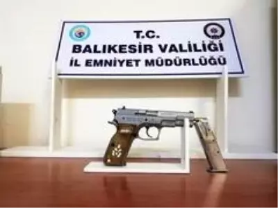 Balıkesir'de polis son 1 ayda 19 silah yakaladı Balıkesir'de polis son 1 ayda 19 silah yakaladı