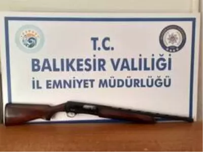 Balıkesir'de polis son 1 ayda 19 silah yakaladı Balıkesir'de polis son 1 ayda 19 silah yakaladı