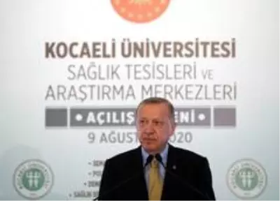 Cumhurbaşkanı Erdoğan'dan 147 milyonluk açılışta kritik uyarı Cumhurbaşkanı Erdoğan'dan 147 milyonluk açılışta kritik uyarı