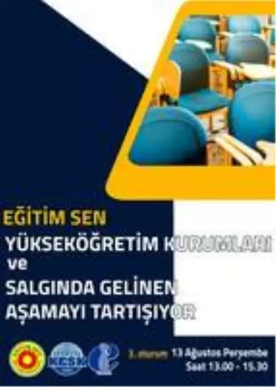 Eğitim Sen'den 'Covid-19 Salgınında Gelinen Aşama ve Eğitim Kurumlarının Durumu' konulu etkinlik Eğitim Sen'den 'Covid-19 Salgınında Gelinen Aşama ve Eğitim Kurumlarının Durumu' konulu etkinlik