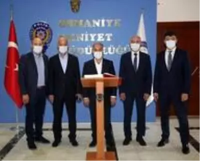 Emniyet Genel Müdürü Aktaş'tan Osmaniye Emniyet Müdürlüğüne Ziyaret Emniyet Genel Müdürü Aktaş'tan Osmaniye Emniyet Müdürlüğüne Ziyaret