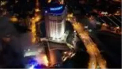 Konya'da otel bahçesinde yangın paniği Konya'da otel bahçesinde yangın paniği
