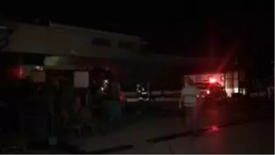 Konya'da otel bahçesinde yangın paniği Konya'da otel bahçesinde yangın paniği