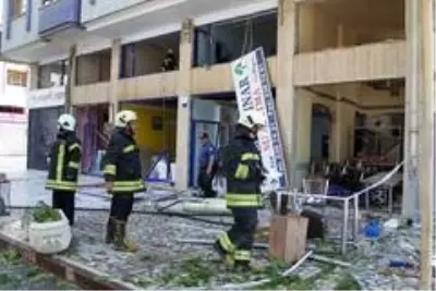 Tüp bomba gibi patladı, zarar büyük Tüp bomba gibi patladı, zarar büyük