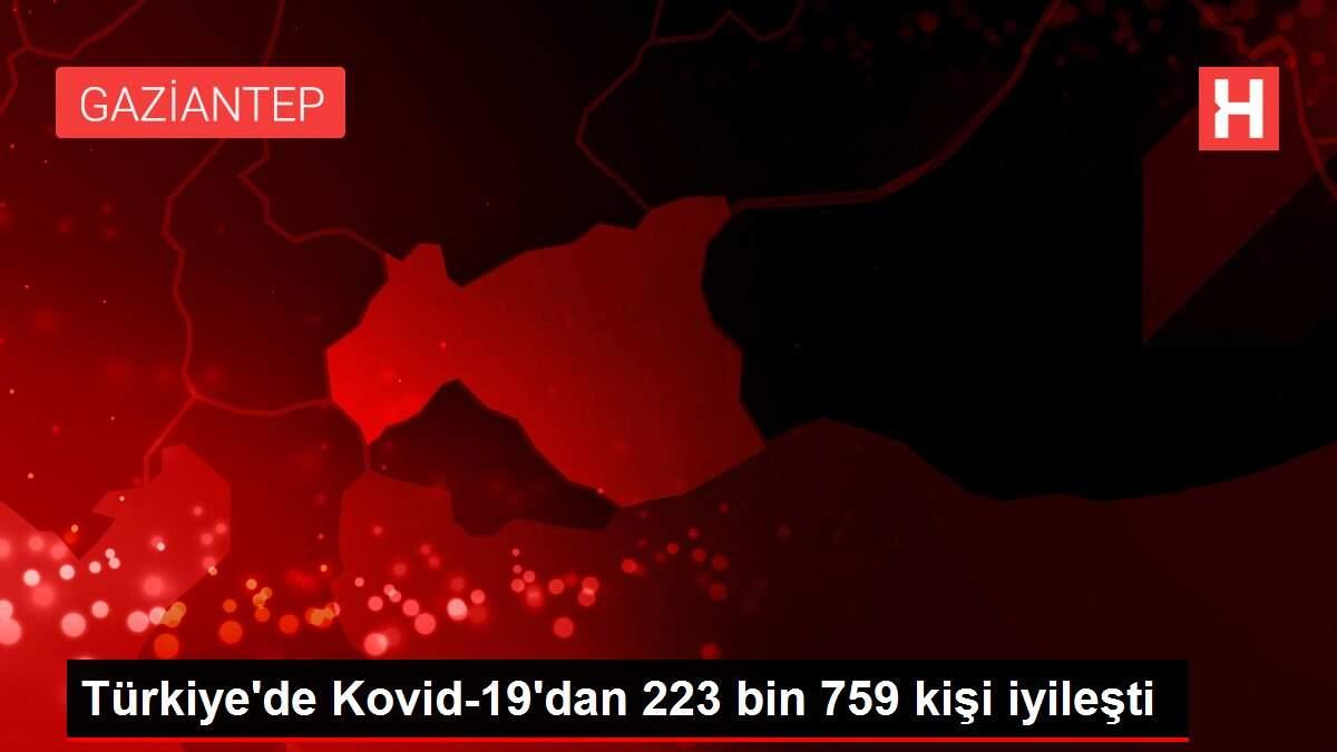 Türkiye'de Kovid-19'dan 223 bin 759 kişi iyileşti Türkiye'de Kovid-19'dan 223 bin 759 kişi iyileşti