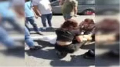 AVCILAR'DA KAZADA YARALANAN KADININ BAŞINDAN AYRILMADI