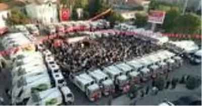 Bornova'dan ilçe belediyelerine araç desteği Bornova'dan ilçe belediyelerine araç desteği