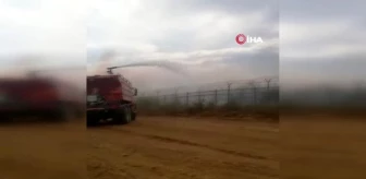 Bulgaristan orman yangınında alevlerin Türkiye'ye sıçraması önlendi