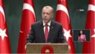 Cumhurbaşkanı Recep Tayyip Erdoğan, Cumhurbaşkanlığı Kabine Toplantısı sonrası açıklamalarda... Cumhurbaşkanı Recep Tayyip Erdoğan, Cumhurbaşkanlığı Kabine Toplantısı sonrası açıklamalarda...