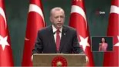 Cumhurbaşkanı Recep Tayyip Erdoğan, Cumhurbaşkanlığı Kabine Toplantısı sonrası açıklamalarda... Cumhurbaşkanı Recep Tayyip Erdoğan, Cumhurbaşkanlığı Kabine Toplantısı sonrası açıklamalarda...