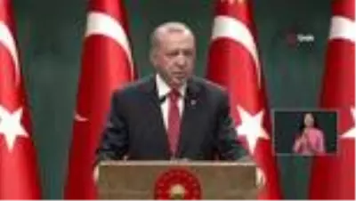 Cumhurbaşkanı Recep Tayyip Erdoğan, Cumhurbaşkanlığı Kabine Toplantısı sonrası açıklamalarda... Cumhurbaşkanı Recep Tayyip Erdoğan, Cumhurbaşkanlığı Kabine Toplantısı sonrası açıklamalarda...
