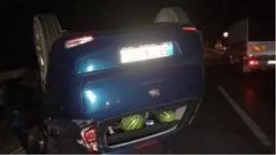Ellerini dezenfekte etmek isteyen sürücü, aracının kontrolünü kaybedip metrelerce sürüklendi Ellerini dezenfekte etmek isteyen sürücü, aracının kontrolünü kaybedip metrelerce sürüklendi